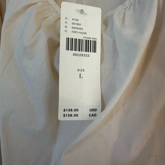 Maeve Strapless Pintuck Open-Back Dress Size L - Picture 6 of 8